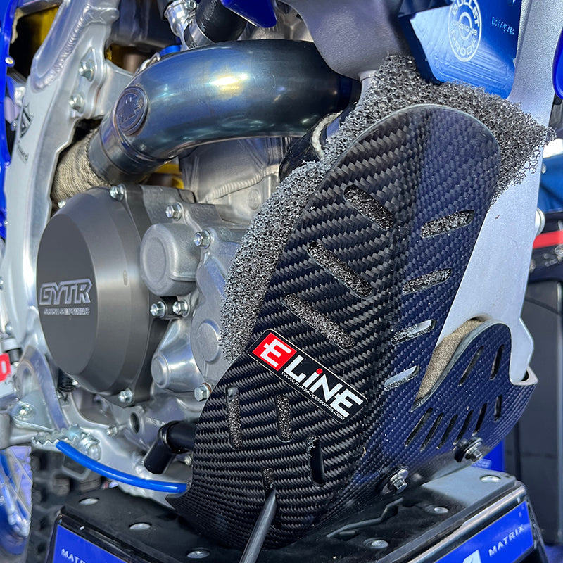 Carbon Fiber Skid Plate | Yamaha | YSP25005 | E Line