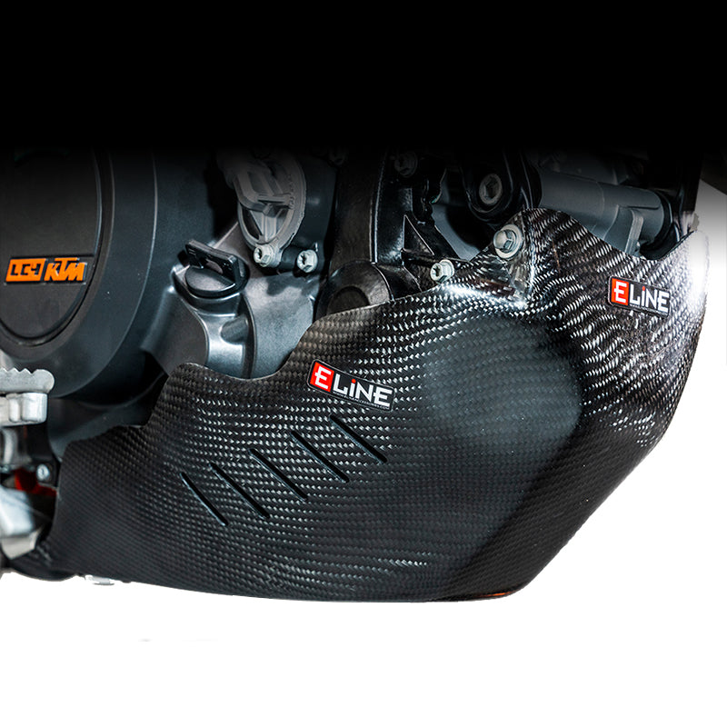 KTM 690 Enduro Carbon Fiber Skid Plates