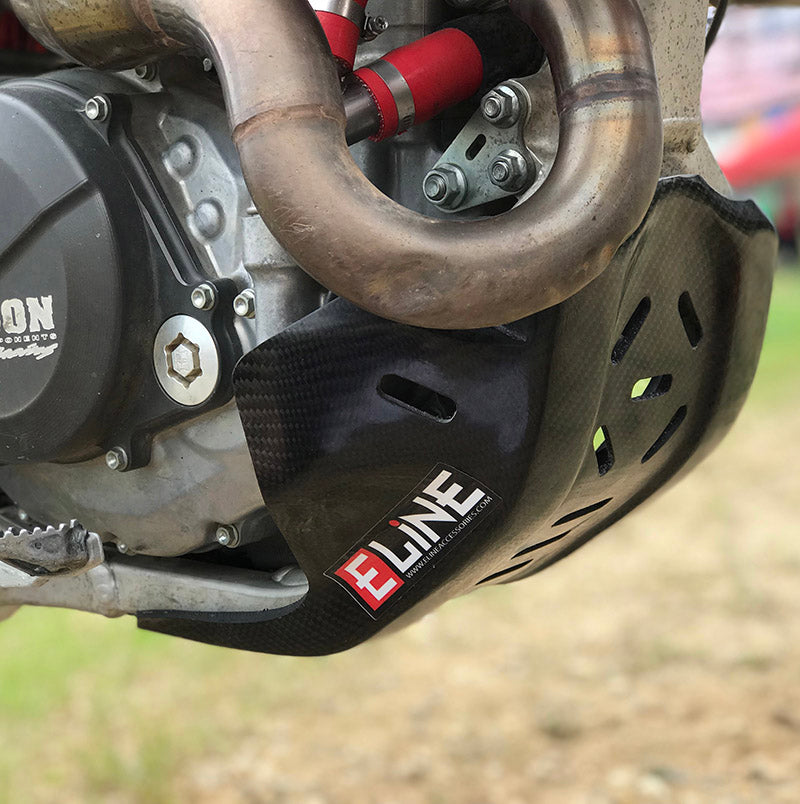 Honda 450 Carbon Fiber Skid Plates