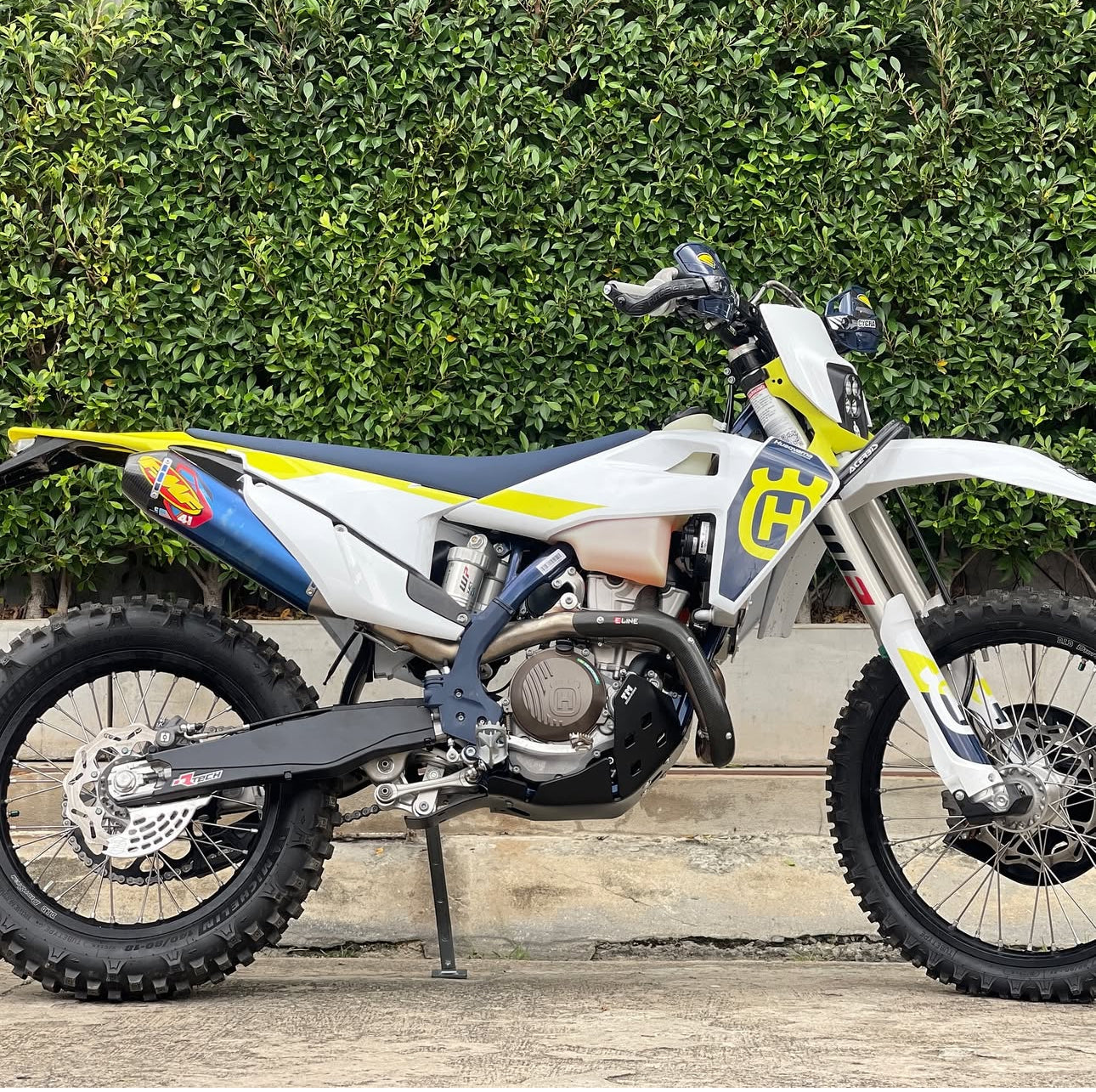 Husqvarna 350 Carbon Fiber Heat Shields