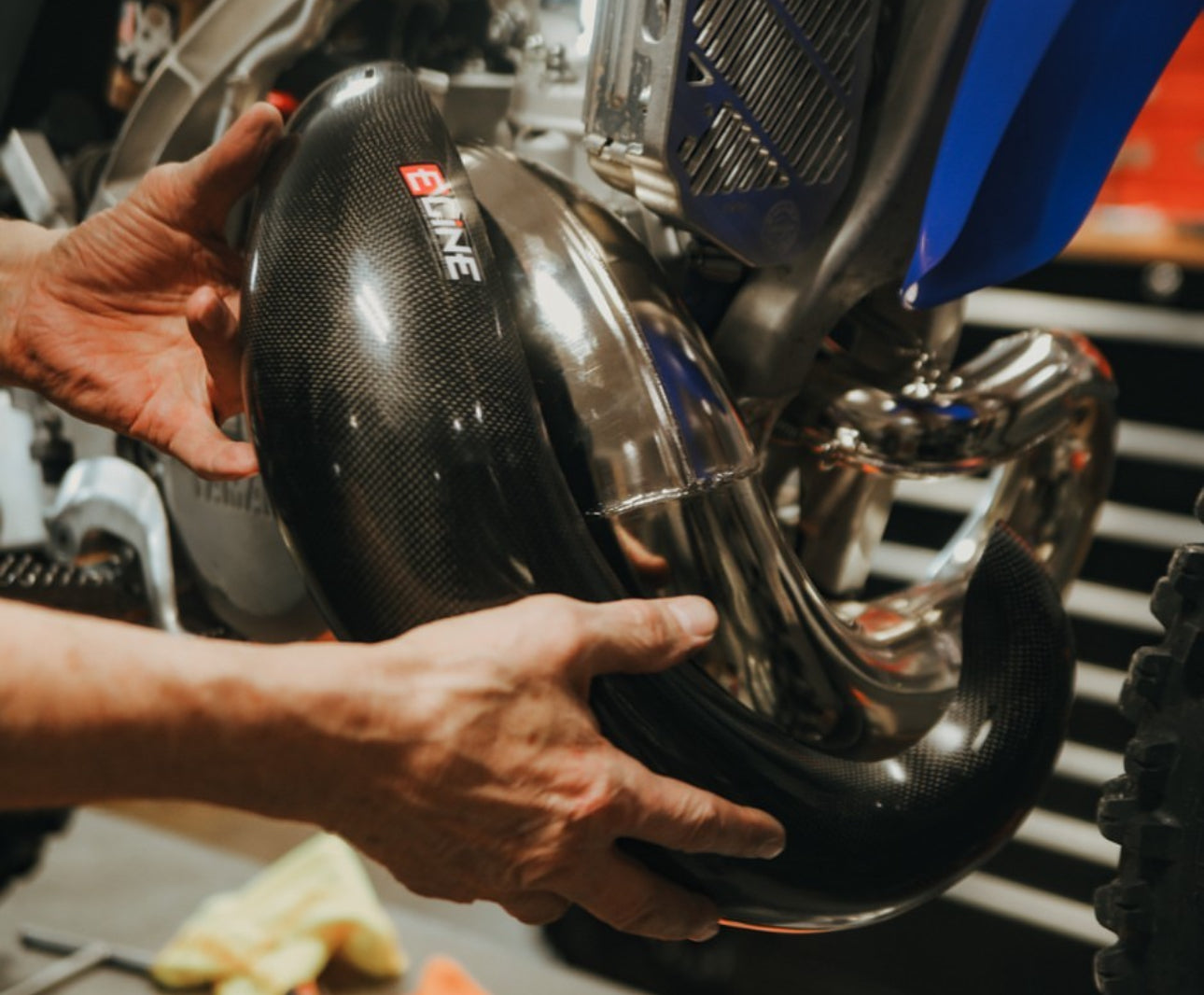 Yamaha YZ 250 Pipe Guards