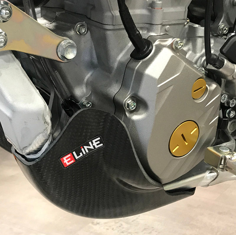 Kawasaki KX 450F Carbon Fiber Skid Plates