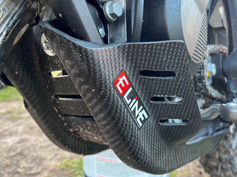 Husqvarna 150 Carbon Fiber Skid Plates