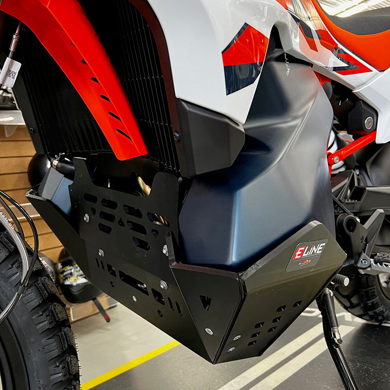 KTM 890 HDPE Skid Plate - E Line Plastic by AXP