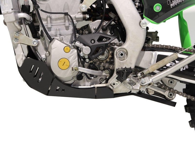Kawasaki KX 250 HDPE Skid Plate - E Line Plastic by AXP