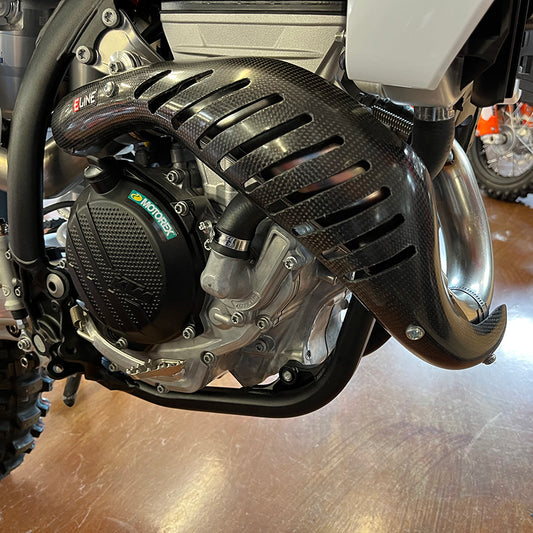 Husqvarna 350 Carbon Fiber Heat Shields