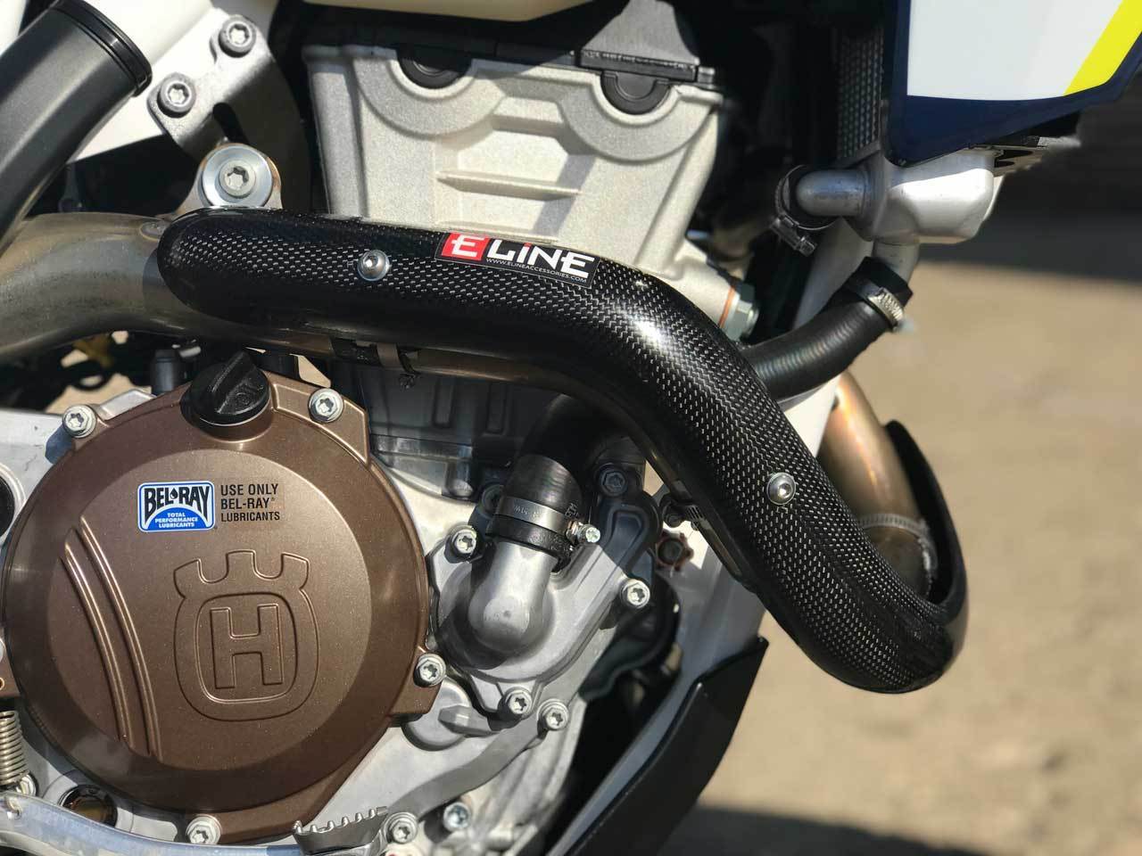 Husqvarna 450 Carbon Fiber Heat Shields