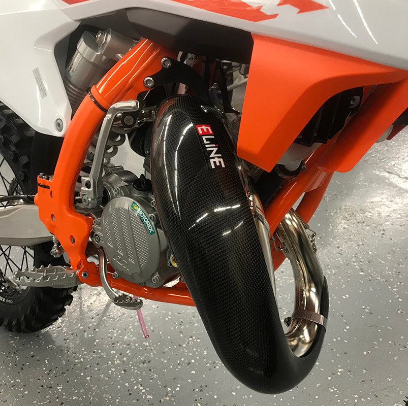 Husqvarna 85 Carbon Fiber Pipe Guards