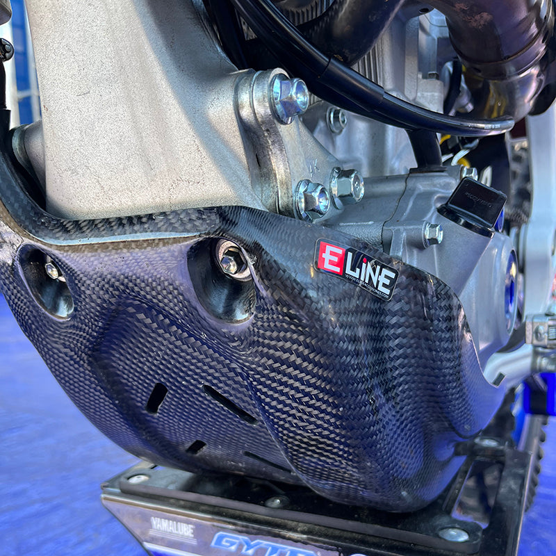 Yamaha 250 Carbon Fiber Skid Plates