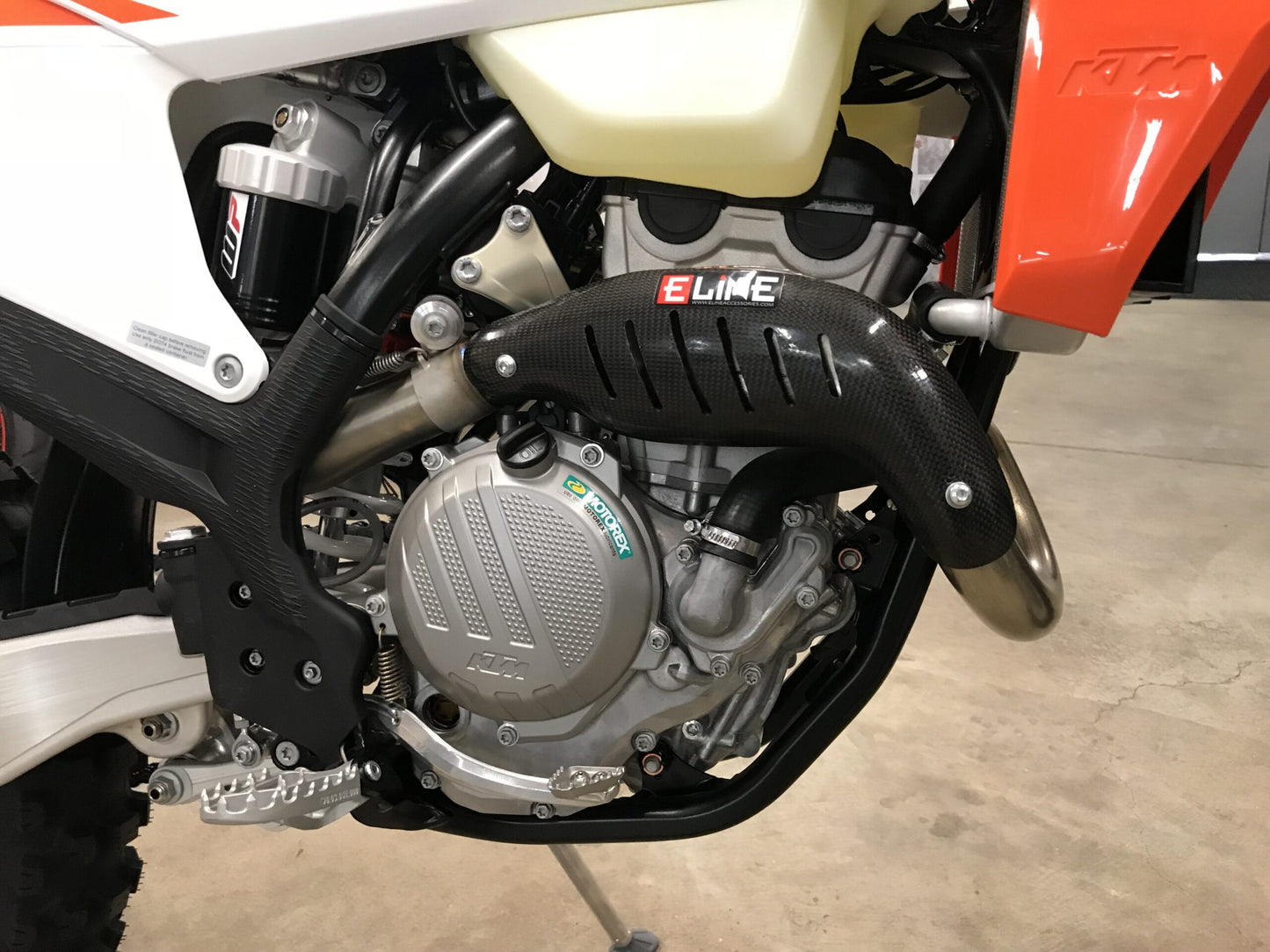 KTM 450 Carbon Fiber Heat Shields