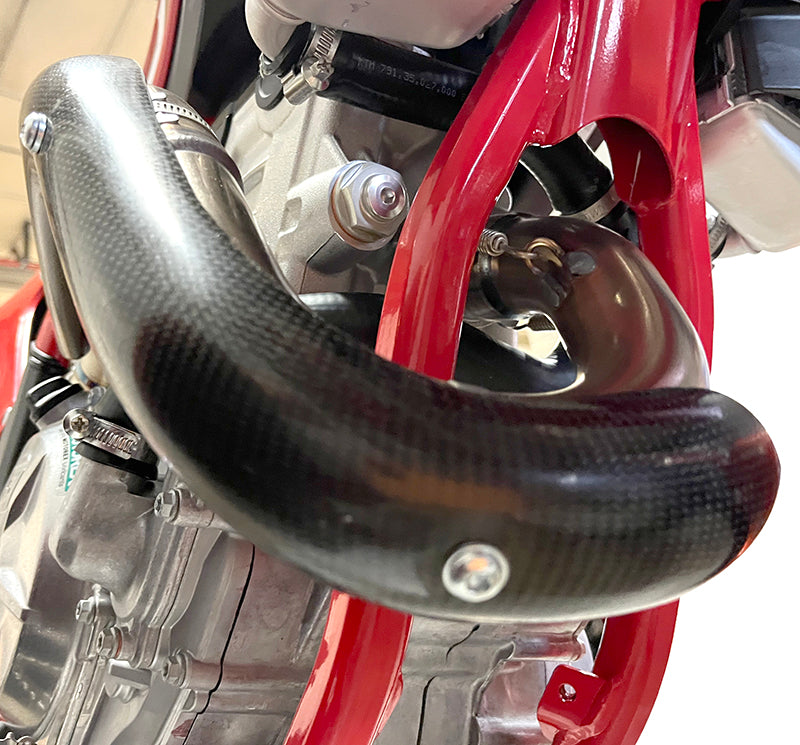GasGas 250 Carbon Fiber Heat Shields