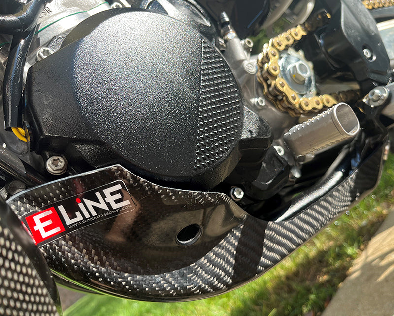 Carbon Fiber Skid Plate | MSP25019F | E Line