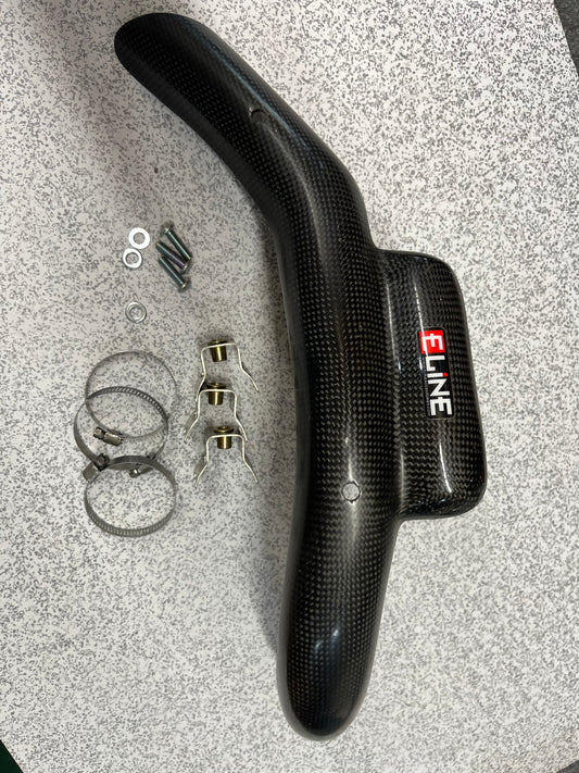 Carbon Fiber Heat Shield | Akro | SHS30017A | E Line