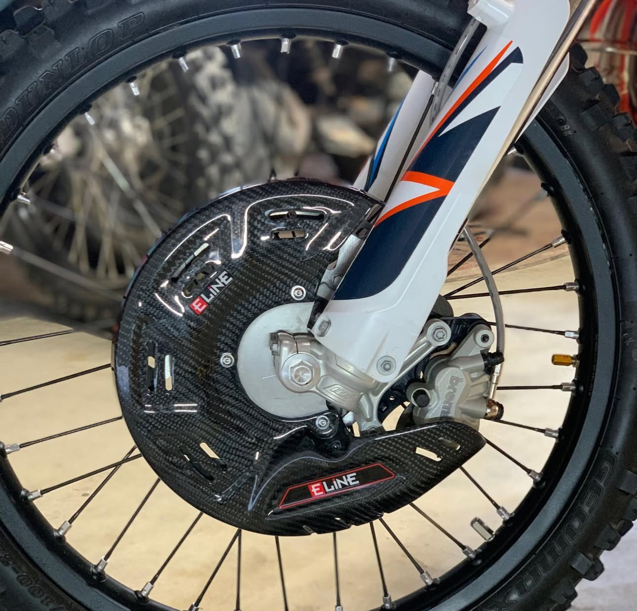 KTM 150 Carbon Fiber Disc Guards
