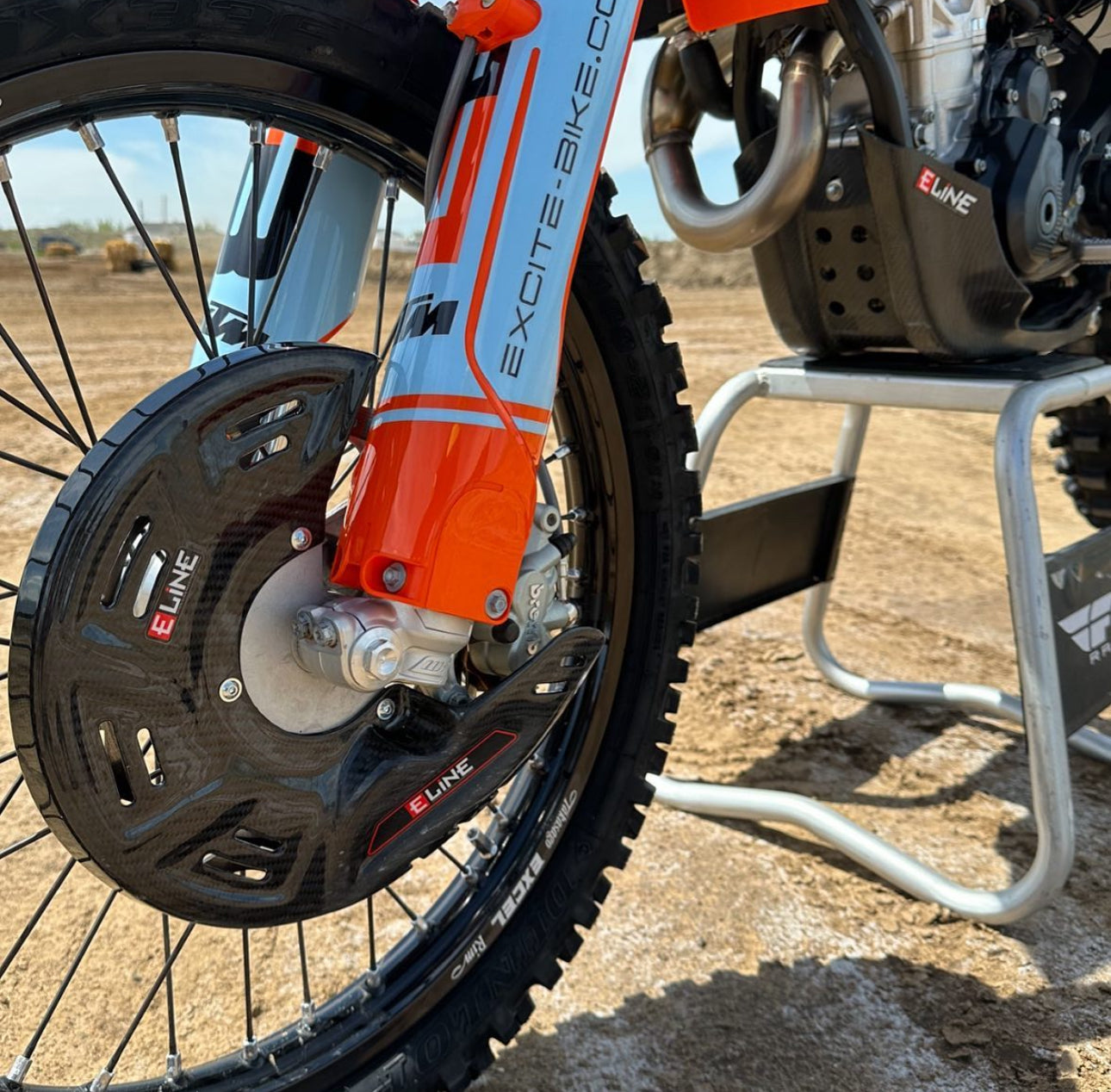 KTM 150 Carbon Fiber Disc Guards