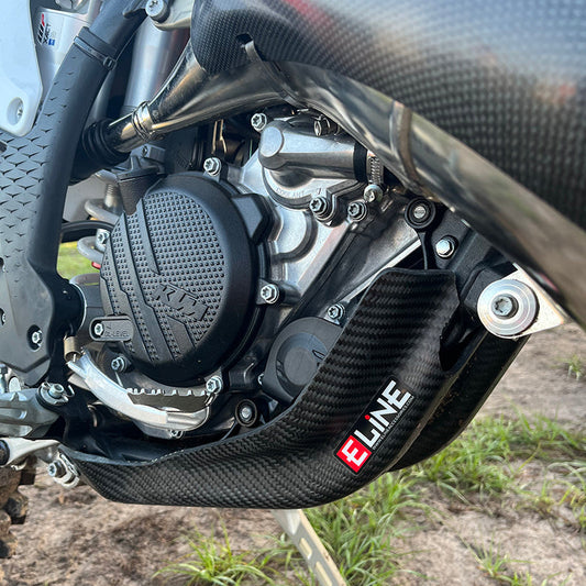 Carbon Fiber Skid Plate | MSP15016 | E Line