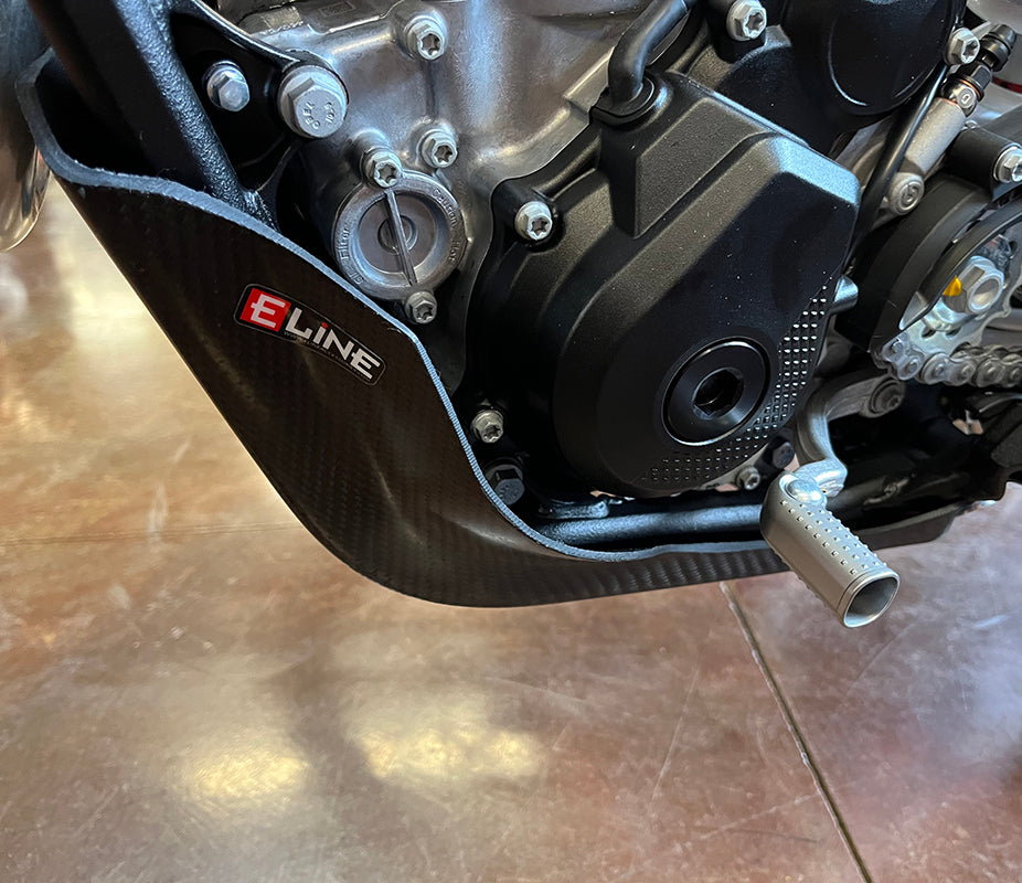Carbon Fiber Skid Plate | MSP35018T | E Line
