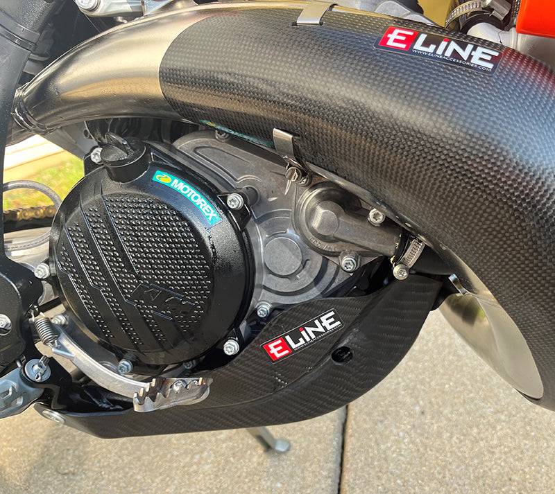 GasGas 250 Carbon Fiber Skid Plates