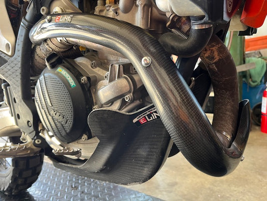 KTM 500 Carbon Fiber Skid Plates