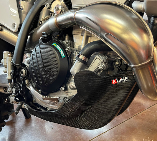 Husqvarna 350 Carbon Fiber Skid Plates