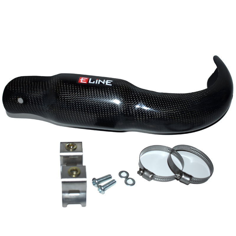 Carbon Fiber Heat Shield | FMF Powerbomb | YPB250F | E Line