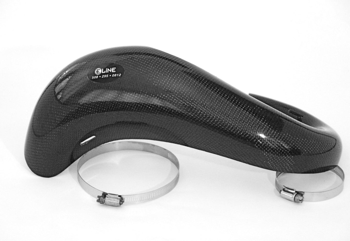 Kawasaki 125 Carbon Fiber Pipe Guards