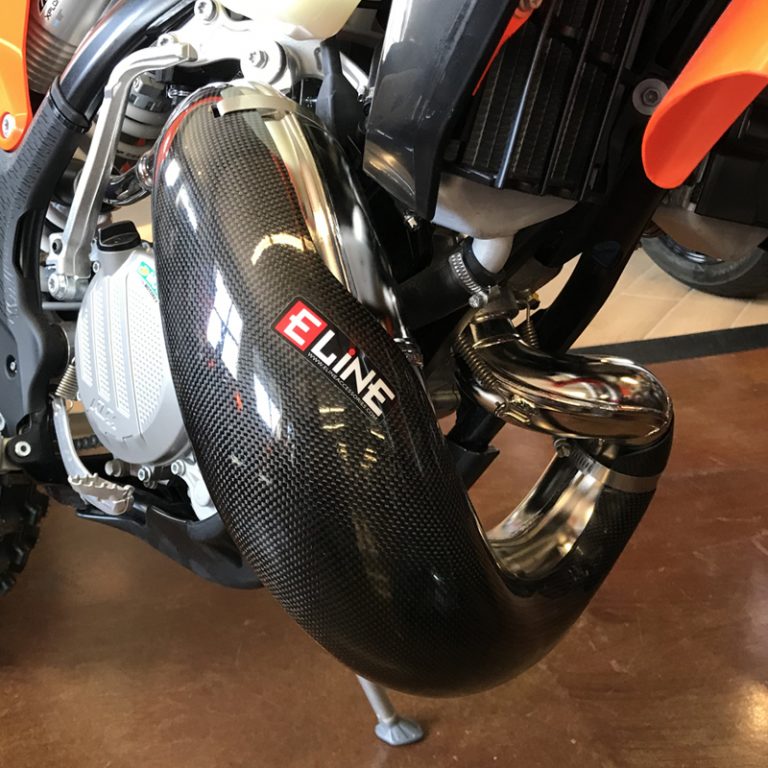 Pipe Guard KTM 125/150 SX/XCW Factory/Fatty Carbon Fiber