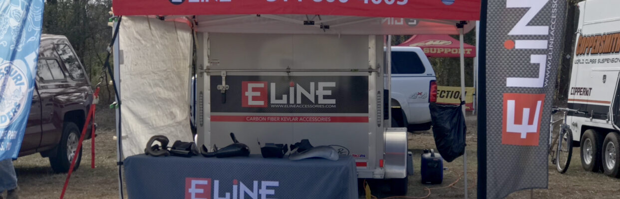E Line booth at National Enduro Series